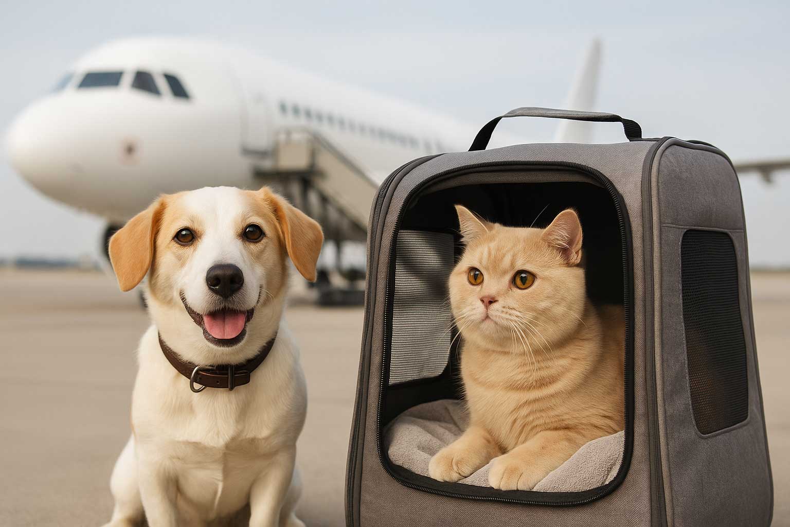 Stress-Free Flying: Preparing Dogs & Cats for In-Cabin Air Travel