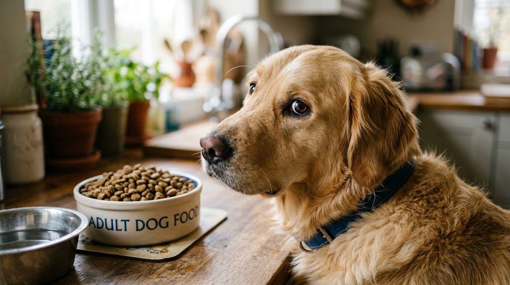dog not eating food full bowl concerned owner