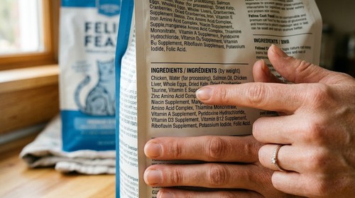 How to read a cat food ingredient label — FAMMO nutrition guide